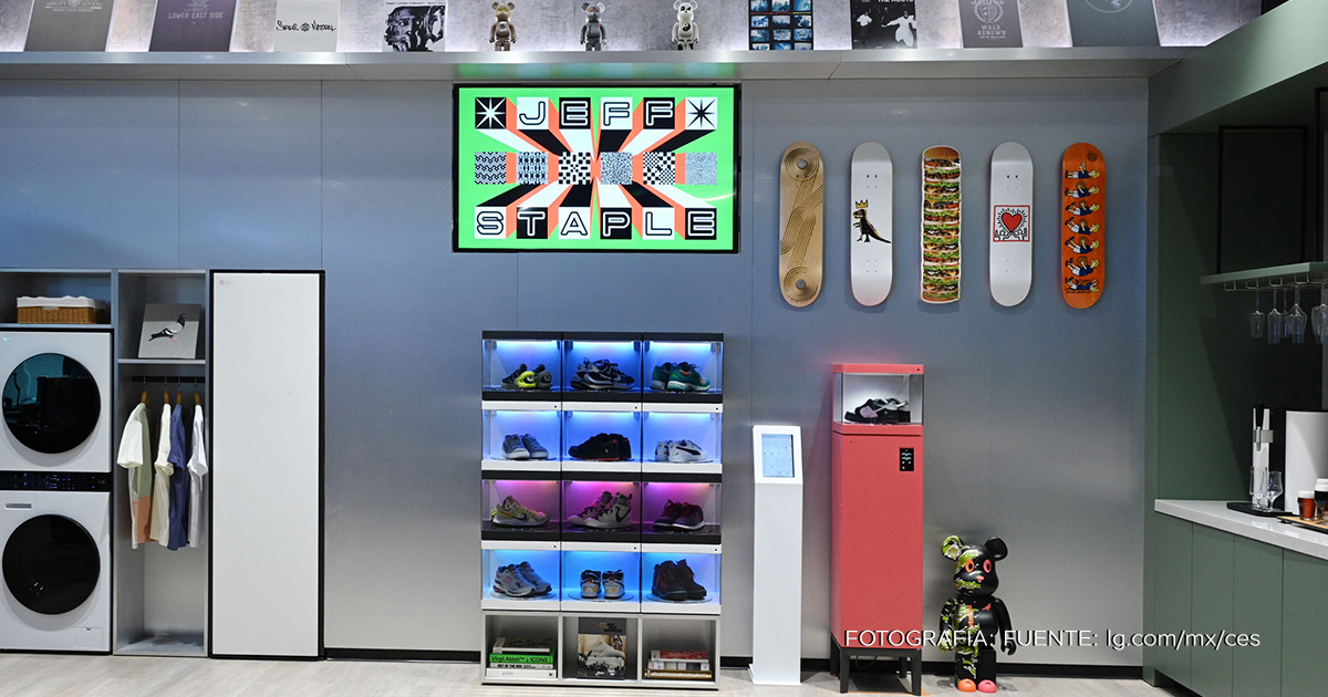 Jeff Staple y LG electronics presentan tendencias de moda en el “Creator´s room” durante CES 2023