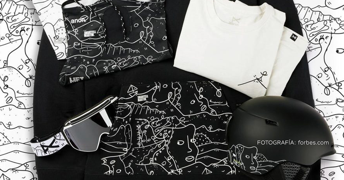 La artista visual Shantell Martin habla sobre su reciente colaboración con Anon para la colección de esquí y snowboard ‘Free Your Line’