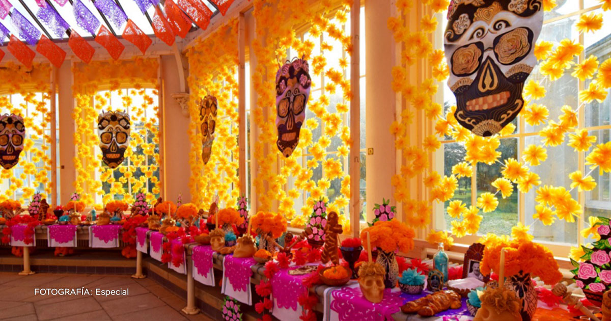 El Día de Muertos llega a los jardines de Kew, Londres