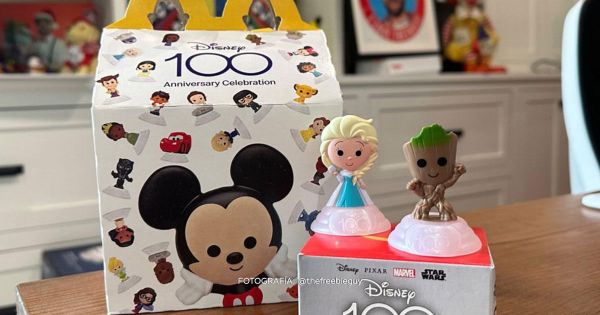 Magia en cada mordisco: La cajita feliz de Disney aterriza en McDonald’s con 62 personajes.