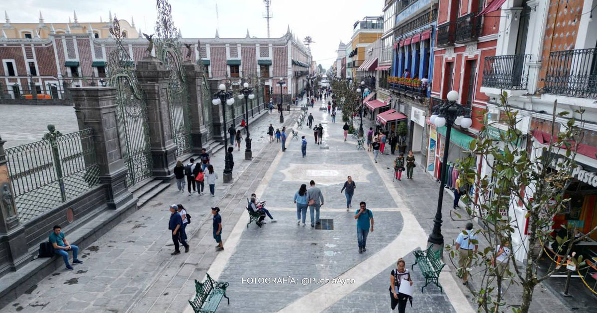 Puebla se une a la tendencia mundial de hacer calles peatonales: ¿qué calles serán?