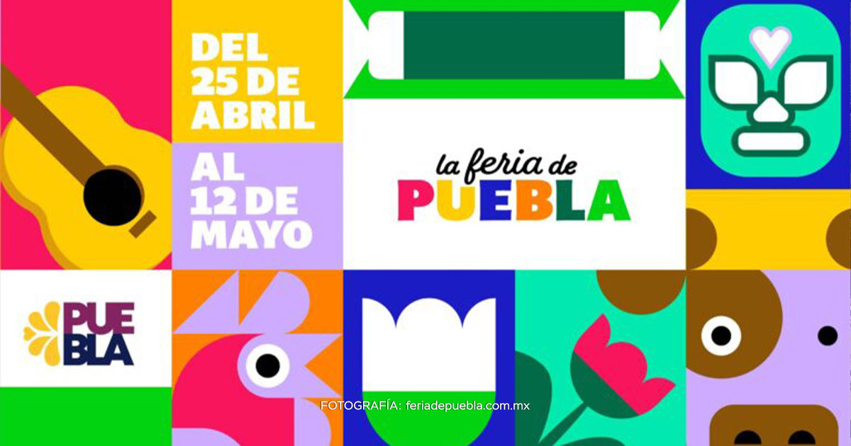 Todo listo para la feria de Puebla 2024.