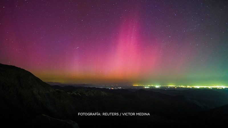 Auroras Boreales en México, preocupación mundial.