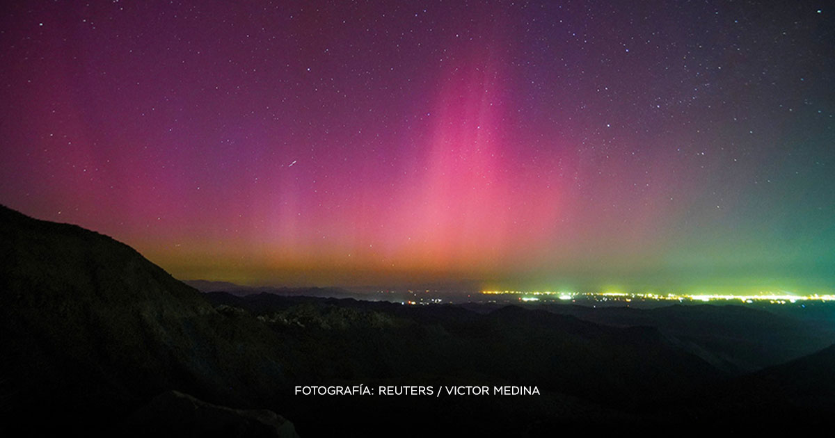 Auroras Boreales en México, preocupación mundial.